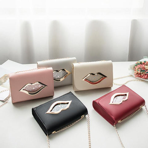 Image of Newest Gorgeous Lips Design Women's Crossbody Handbags