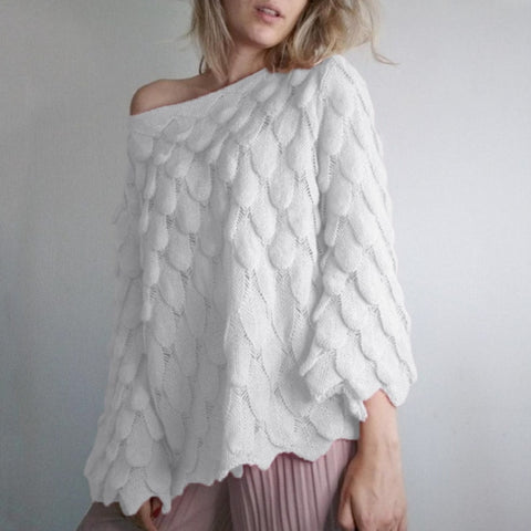 Image of Casual Unique Design Women's Sweater