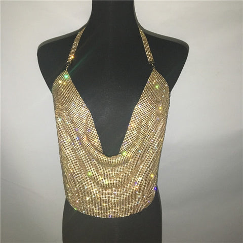 Image of I Like To Be Sexy Sequined Top