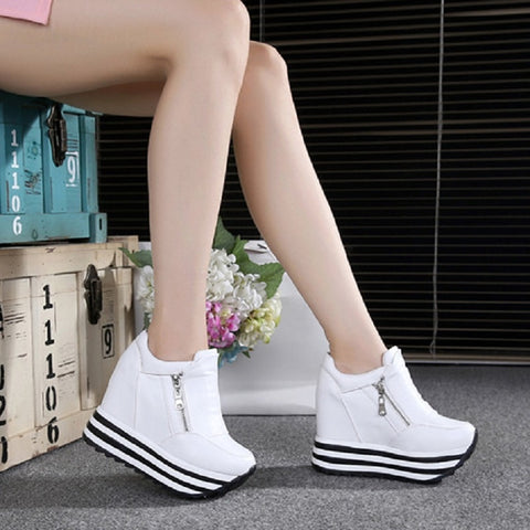 Image of Women's High Wedges Sneakers