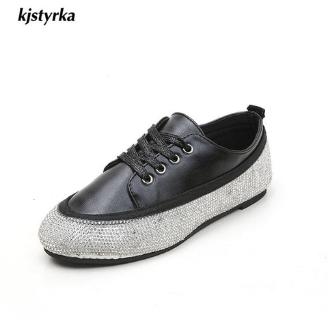 Image of Fashion Shiny Crystal Women's Sneakers